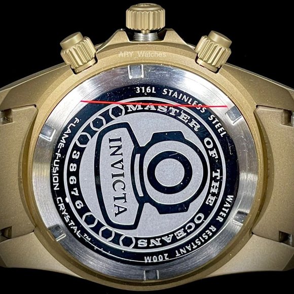 NEW Invicta Pro Diver 47MM Brown Dial Swiss Quartz Bracelet Watch - Picture 9 of 11